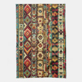 Koel Western tegelpatroon Theedoek (Verticaal)