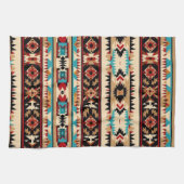 Koel Western tegelpatroon Theedoek (Horizontaal)