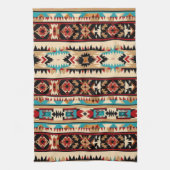 Koel Western tegelpatroon Theedoek (Verticaal)