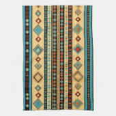 Koel Western tegelpatroon Theedoek (Verticaal)