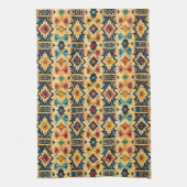 Koel Western tegelpatroon Theedoek (Verticaal)