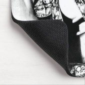 Koel Westerne Cowboy Masculine Art Modern Muismat (Hoek)