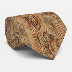 Koel westers houten tegelpatroon  stropdas