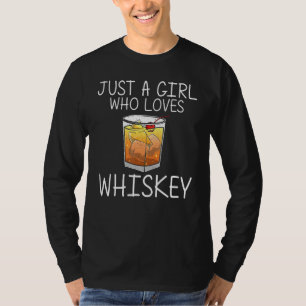 Koel Whiskey voor meisjes Kinder malt Whisky Alcoh T-shirt