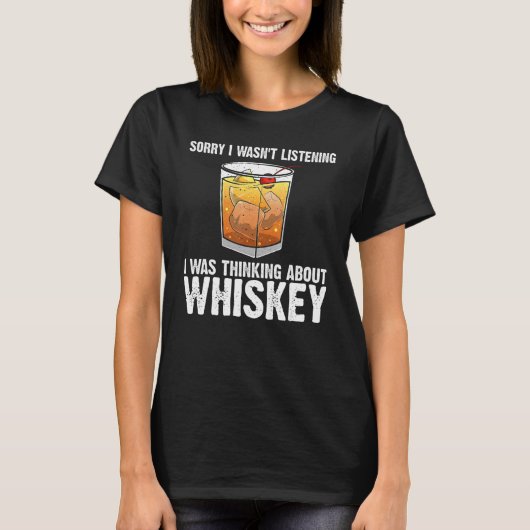 Koel whisky voor mannen Malt Whisky Alcohol Bou T-shirt (Voorkant)