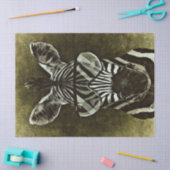 Koel Zebra Abstract Tissuepapier (Craft)