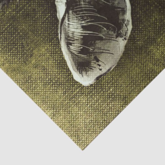 Koel Zebra Abstract Tissuepapier (Detail)