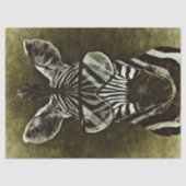 Koel Zebra Abstract Tissuepapier (Voorkant)