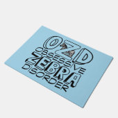 Koel Zebra Deurmat (Schuin)