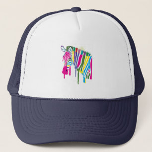 Koel Zebra Graffiti Spray Drip Dierenvriend. Trucker Pet