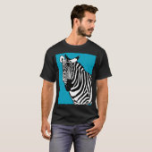 Koel Zebra T-shirt (Voorkant volledig)