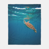 Koel Zee Fleece Deken (Voorkant)