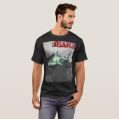 Koel Zee Wild Dangerous Shark Fish T-shirt (Voorkant volledig)