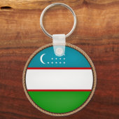 Koel zegel van Oezbekistan Sleutelhanger (Voorkant)