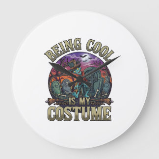 Koel zijn is kostuum Halloween Zombie Kerkhof_1 Grote Klok