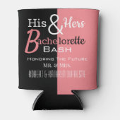 Koel Zijne & Hers Combo Bachelor/ette Persoonlijk Blikjeskoeler (Voorkant)