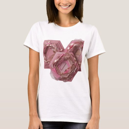 Koel Zilver ABSTRACTE KUNST Ontwerp T-shirt (Voorkant)