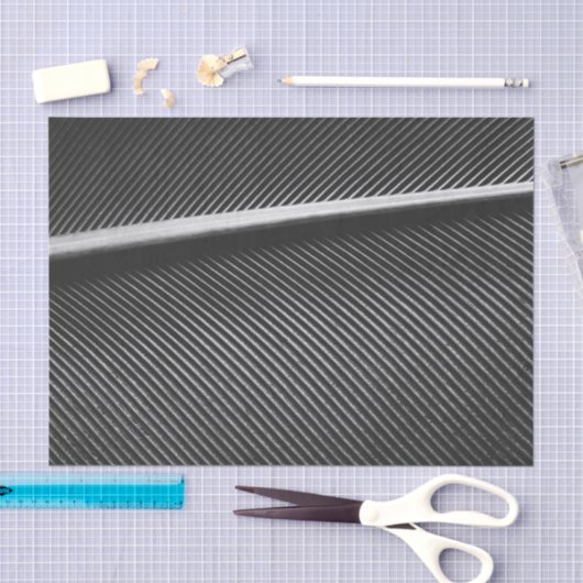 Koel zilver grijs elegante textuur geometrische li tissuepapier (Craft)