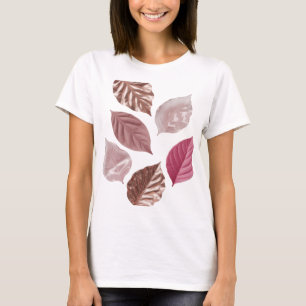 Koel zilver ROZE BLAREN OP ZWARTE ACHTERGROND T-shirt