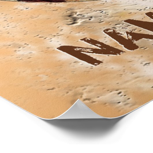 Koel zoals persoonlijke honkbalPosters Poster (Hoek)