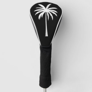 Koel Zomer Vakantie Zonsondergang Strand Palmboom Golfheadcover