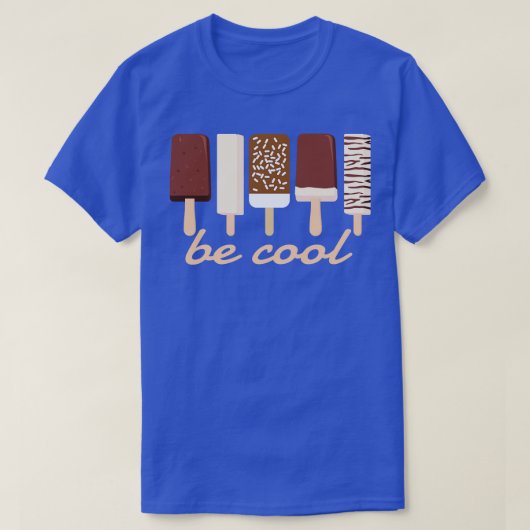 Koel zomerijs t-shirt (Design voorkant)