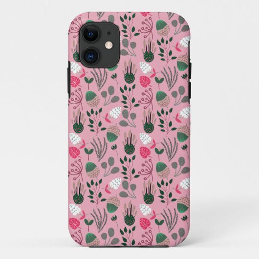 Koel zomerpatroon Case-Mate iPhone case (Achterkant)