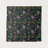 Koel zomerpatroon wandkleed (Voorkant (horizontaal))