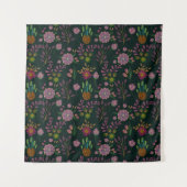 Koel zomerpatroon wandkleed (Voorkant)