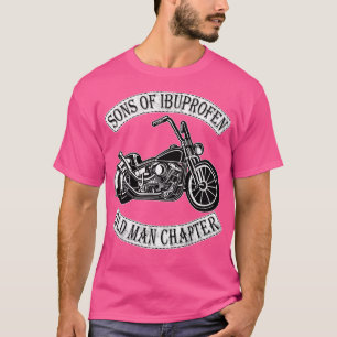 Koel zoon van Ibuprofen oud Man hoofdstuk grappige T-shirt