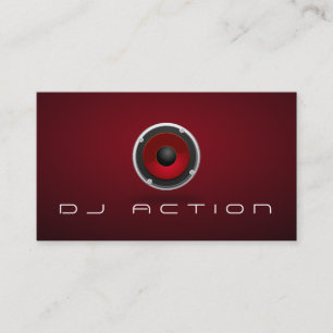 Koel Zwart DJ Muziek Club Entertainment Visitekaartje