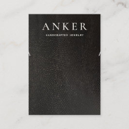 Koel zwart Ketting Bracelet beeldscherm Visitekaartje