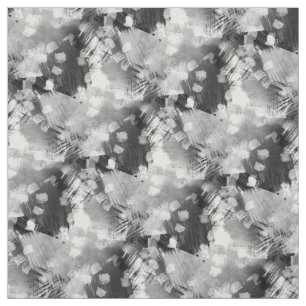 Koel zwart-wit grijs Abstract patroon Stof