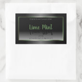 Koel Zwart-wit Product Labels Groen Lijst (Tas)