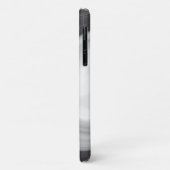 Koel zwart witte marmer steen textuur Case-Mate iPhone case (Achterkant/links)