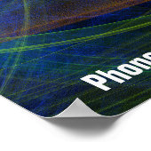 Koel zwemmen voor je doelen poster (Hoek)