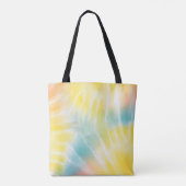 Koelanananas, Waterverf regenboogkleurige kleursto Tote Bag (Achterkant)