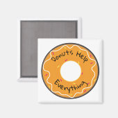 Koelapparaat Magnet-donuts helpen alles Magneet (Voorkant / Achterkant)
