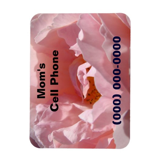 Koelapparaat Magneten Telefoonnummer mam (Verticaal)