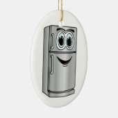 Koelapparaat voor roestvrij staal, Cartoon Keramisch Ornament (Rechts)