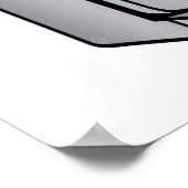 Koelapparaat voor roestvrij staal, Cartoon Poster (Hoek)