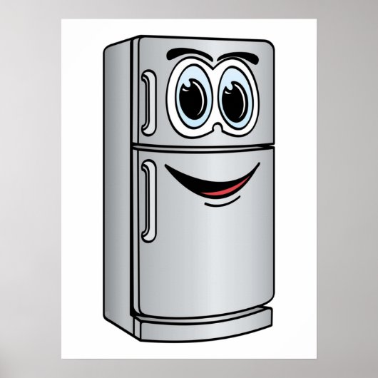 Koelapparaat voor roestvrij staal, Cartoon Poster (Voorkant)