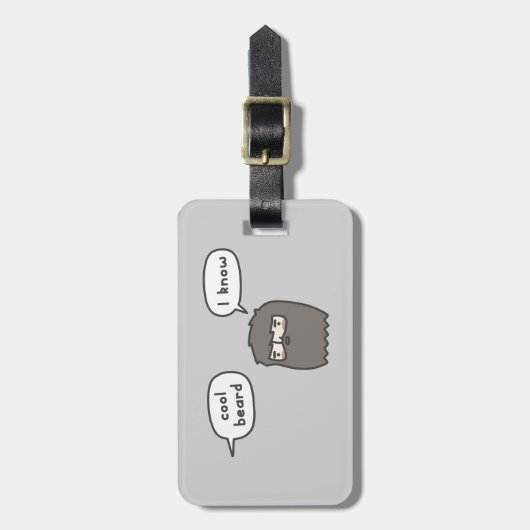 Koelbaard Bagagelabel (Voorkant verticaal)