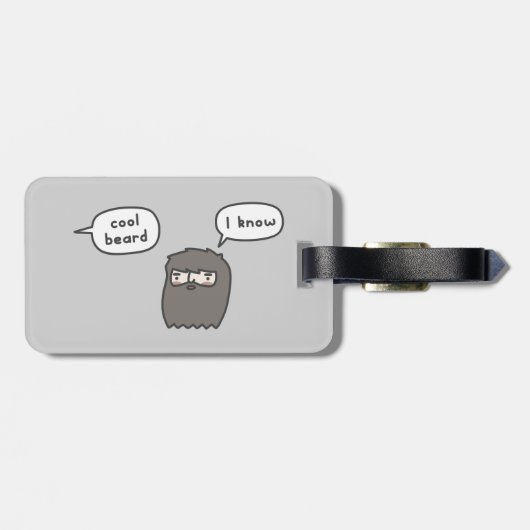 Koelbaard Bagagelabel (Achterkant horizontaal)