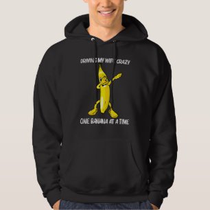 Koelbanaan voor mannen Papa's die gele tropi eten Hoodie