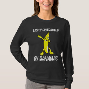 Koelbanaan voor mannen, vrouwen die geel zweet tro t-shirt