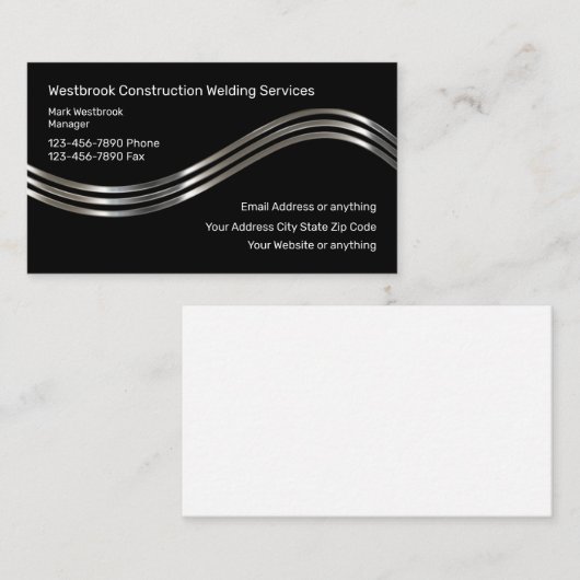 Koelbekleding Visitekaartje (Voorkant / Achterkant)