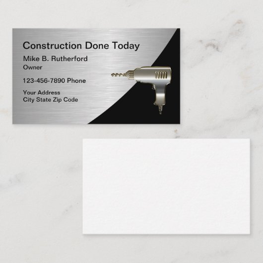 Koelbekleding Visitekaartje (Voorkant / Achterkant)