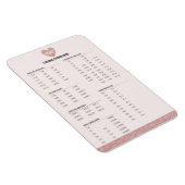 Koelbekroonde omzettingen schattig lichtroze  magneet (Rechterzijde)