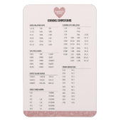 Koelbekroonde omzettingen schattig lichtroze  magneet (Verticaal)